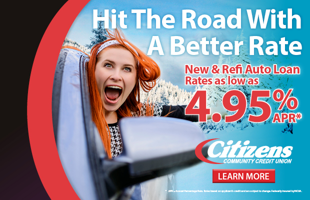 The Road to Happiness Starts Here. New & Refi Auto Loan Rates as low as 4.95% APR*. Click here to learn more.