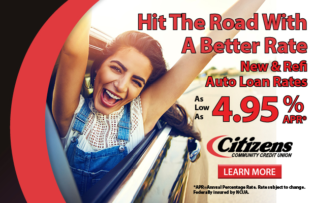 The Road to Happiness Starts Here. New & Refi Auto Loan Rates as low as 4.95% APR*. Click here to learn more.